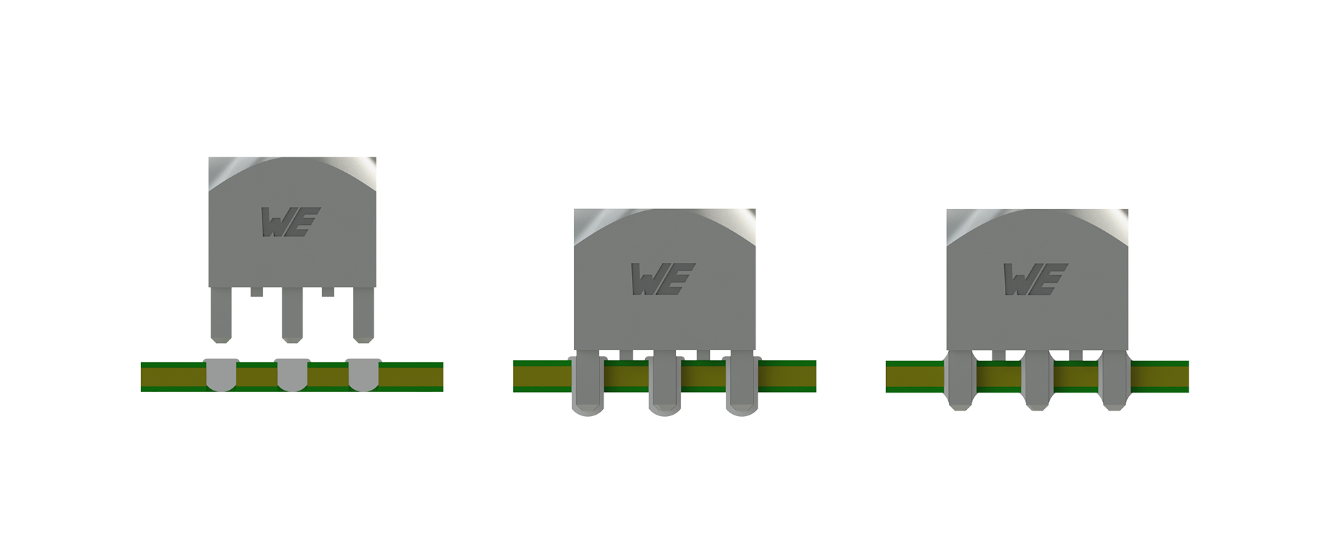 Skizze für THR-Montageprozess Skizze für den Prozess der Montagemethode Through Hole Reflow Technology (THR)