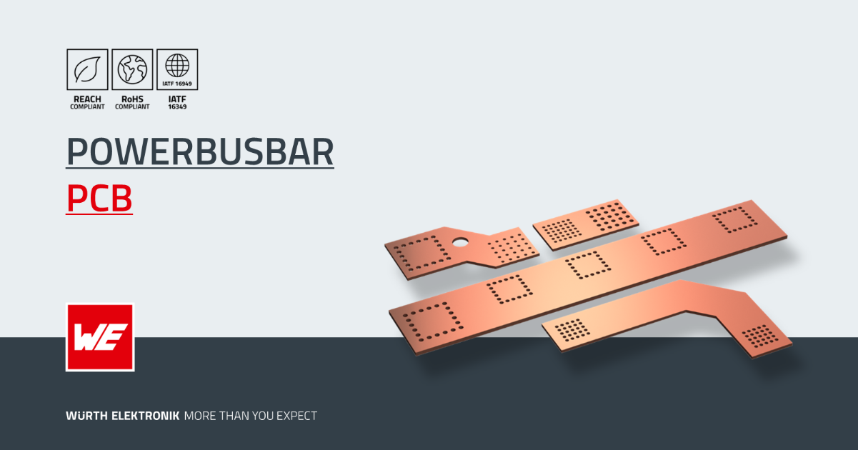 Power Module Bus Bar PowerBusbar PCB Powerelement.com