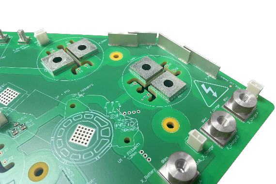 ICS PowerBusbar PF High Current Path Application example of PowerBusbar PF as High Current Path